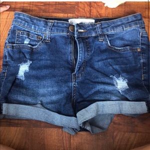 Jean shorts